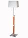 Hamilton Honeywood Wooden Floor Lamp