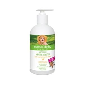 Baby Cream-Soap with Organic Chamomile and Sea Buckthorn Oils 500 ml (Mama & Baby)