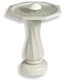 API 390 Water Rippling Bird Bath with Pedestal and Water Wiggler