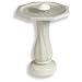 API 390 Water Rippling Bird Bath with Pedestal and Water Wiggler