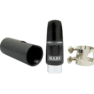 Bari Hard Rubber Soprano Saxophone Mouthpiece, 62 Tip by 