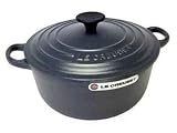 Le Creuset Cast Iron Round Casserole, Granite, 26 cm