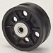 Industrial Grade 1NWG1 Caster Wheel, V Groove, 5 In, 900 Lb