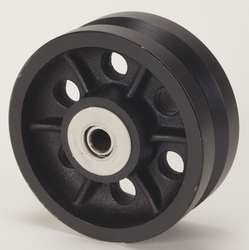 Industrial Grade 1NWG1 Caster Wheel, V Groove, 5 In, 900 Lb
