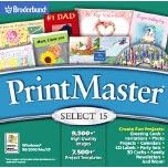 PRINTMASTER SELECT 15 by Broderbund