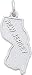 Jewelry : New Jersey Charm by Rembrandt Charms