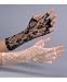 Gloves - Black Lace Fingerless 9in Halloween Costume Accessory