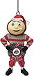 Ohio State Buckeyes Memory Company Team Mascot & Wreath Christmas Tree Ornament NCAA College Athletics Fan Shop Sports Team Merchandise