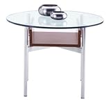 Arcadia Milestone Occasional Table, Round Glass Top