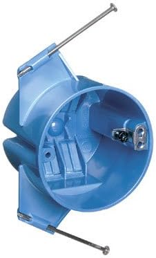 Lamson Home Products B518P-UPC Thomas & Betts Ceiling Box, For Use With Fixture Support Upto 50 Lb, 18 Cu-In Volume, Captive Nail Mount