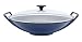 Le Creuset Enameled Cast-Iron 14-1/4-Inch Wok with Glass Lid, Cobalt Blue
