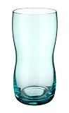 Villeroy & Boch New Wave Glass 4-Inch Tumbler, Turquoise