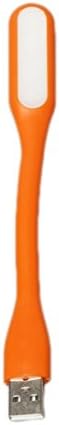 Zenos Vashon Flexible USB LED Light Lamp for Computer Keyboard Reading Notebook Pc Laptop(orange)