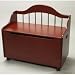 Decon's Toy Chest and Bench - Solid Wood - Cherry