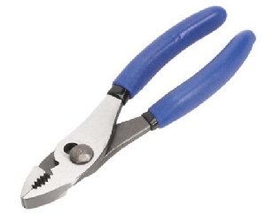 Techni-Tool 8" Slip Joint Plier - Plastic Dipped Handle
