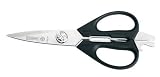 Mundial 5100 Series Take-A-Part Kitchen Shears, Black
