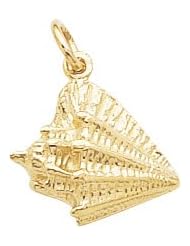 Rembrandt Charms Conch Charm