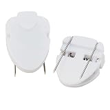 Cubicle Wall Clips, Standard Size, White 4 Per Pack CEB40124