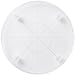 Crystal-Look Separator Plate-13" Ridged Round