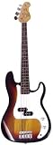 SX SPB62 Bass Guitar 3-Tone Sunburst