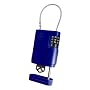 GE Security 001860 Portable Stor-A-Key with Adjustable Cable, Blue