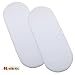 Pack of 2 Soft Jersey cotton White Baby Moses Basket Fitted Sheets