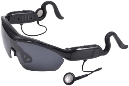 Walsoon K1 Outdoor Sporting Cycling Sunglasses with Bluetooth Headphone (Black)