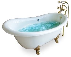 Buy 5' Bisque Massage Tub/Legs (Restorers) (Restorers Affiliate Bathtubs, Plumbing, Bathtubs Showers & Saunas, Bathtubs, Air Tubs)