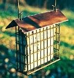 WoodLink COPSUET Copper Top Single Suet Cage Bird Feeder