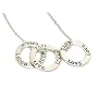 Live Laugh Love Ring Necklace