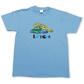 Buy Le Tigre - CARS LOGO T-shirt, Light Blue made by Le Tigre now!