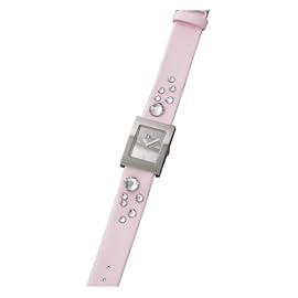 Dior (ディオール) 腕時計 マリス ピンク革 052110A038 シルバー レディース [並行輸入品]