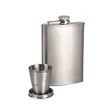 Maxim Flask, Funnel and Shot Glass Set