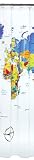 Home World Map Shower Curtain
