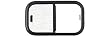 C.R. LAURENCE HTW20043 CRL Horizontal Sliding Horse Trailer Window 37-1/4 x 15-1/4