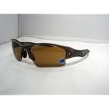 * NEW * OAKLEY Flak Jacket XLJ SUNGLASSES - Brown/Bronze - POLARIZED!!!