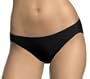 Barely There Invisible Look Modal Bikini Panty (6 Black)
