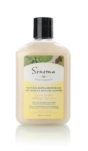 Sonoma Shower Gel, Citrus Medley, 12 Fluid Ounce