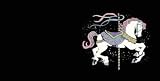AIRBRUSHED LICENSE PLATES -CAROUSEL HORSE - #911