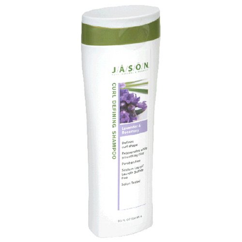 Jason Natural Cosmetics Curl Defining Shampoo, Lavender & Rosemary, [8.5 fl oz] 250 ml e (Pack of 3)