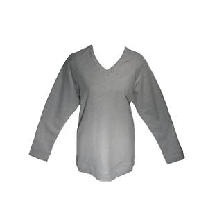 Buy Charter Club Heather Mist Gray Pajama Top M by Charter Club