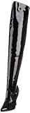 Pleaser Women's Seduce-3010/B Boot,Black Patent,15 M US
