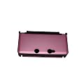 MYCARRYINGCASE 3DS Alunminum Metallic Armor Case mit Bildschirm-Schutzfolie - Pink