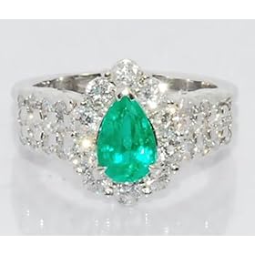 Pt�@�y�A�V�F�C�v�J�b�g�G�������h-0.81ct&�_�C�������h�@�S�[�W���X�f�U�C�������O