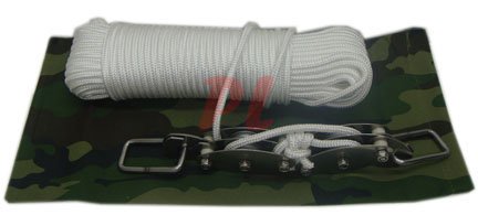 Hunting Deer Stainless Steel Rope Hoist 600lb Cap.