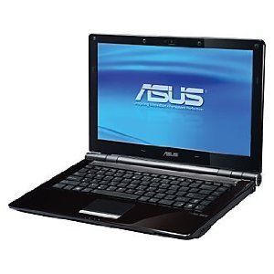 ASUS U80A-RSTML05 Ultra-light Laptop with 14" LED LCD Screen, Intel Core 2 Duo T6600, 4GB RAM, 320GB SATA HDD, Altec Lansing Speakers, Windows 7