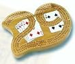 Big 29 Wooden Travel Cribbage Set - Cribbage Gaming Equipment