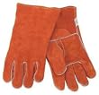 Condor 5T184 Glove, Welding, Cowhide Leather, Brown, L, Pr