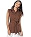 AGB Long Belted Blouse