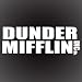 DUNDER MIFFLIN THE OFFICE DECAL STICKER 8X3